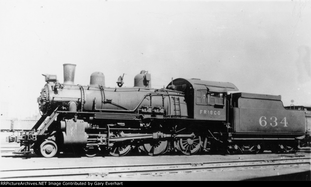 SLSF 4-6-0 #634 - St Louis-San Francisco